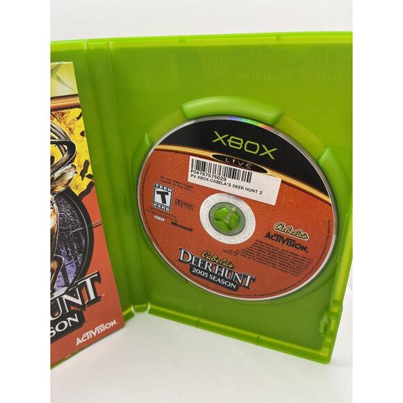 Cabela's Deer Hunt 2005 Season Original Microsoft Xbox Complete Hunting Game - Picture 6 of 8